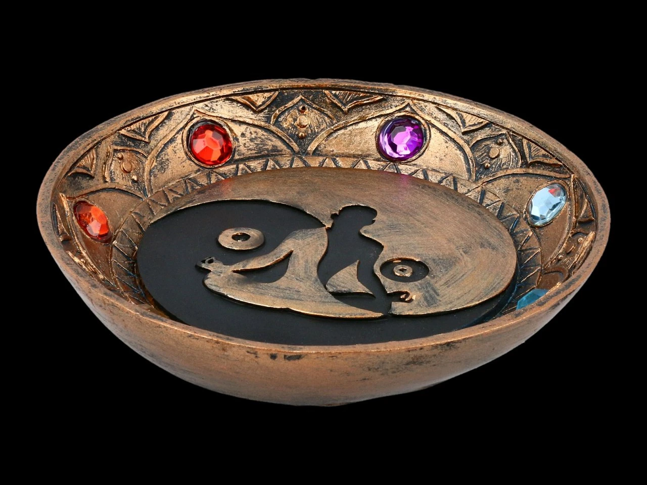 Räucherstäbchenhalter Schale - Chakra 6 Räucherstäbchenhalter Schale - Chakra – Bild 4