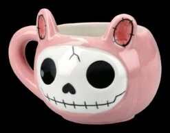 Furrybones Keramik Tasse - Pink Bun Bun -Figurenmodell Geschäft FS20576 Furrybones Keramik Tasse Pink Bun Bun 2 1280x1280