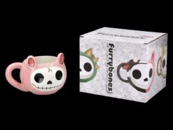 Furrybones Keramik Tasse - Pink Bun Bun -Figurenmodell Geschäft FS20576 Furrybones Keramik Tasse Pink Bun Bun 9 1280x1280