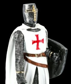 Weiße Tempelritter Figur Mit Schild Und Schwert 14 Weiße Tempelritter Figur Mit Schild Und Schwert -Figurenmodell Geschäft FS20731 Weisse Tempelritter Figur mit Schild und Schwert 8 1280x1280
