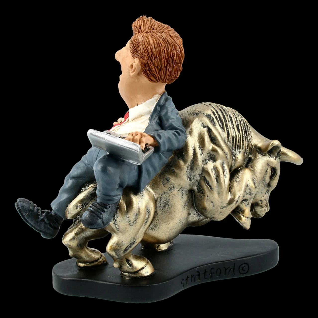 Funny Job Figur - Börsenmakler Mit Laptop 6 Funny Job Figur - Börsenmakler Mit Laptop – Bild 4