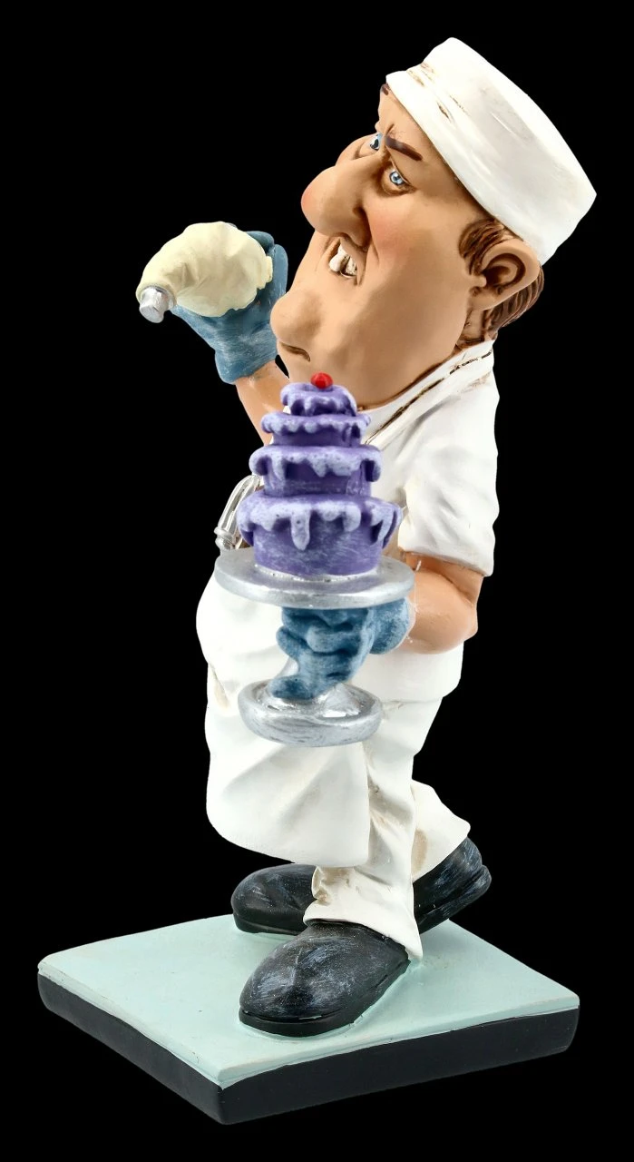 Funny Job Figur - Konditor Mit Torte 5 Funny Job Figur - Konditor Mit Torte – Bild 3