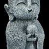 Lächelnde Jizo Mönch Figur - Kshitigarbha -Figurenmodell Geschäft FS21088 Lachelnde Jizo Moench Figur Kshitigarbha 0 1280x1280