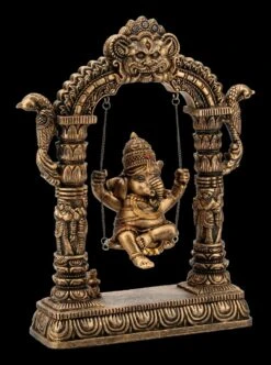 Ganesha Figur Auf Schaukel