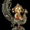 Ganesha Figur Auf Pfau -Figurenmodell Geschäft FS21216 Ganesha Figur auf Pfau 2 1280x1280