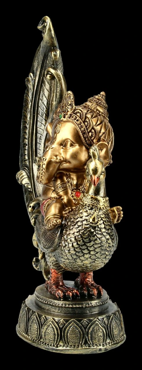 Ganesha Figur Auf Pfau 5 Ganesha Figur Auf Pfau – Bild 3