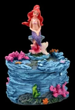 Schatulle - Kleine Meerjungfrau Mit Roten Haaren -Figurenmodell Geschäft FS21235 Kleine Meerjungfrauen mit roten Haaren Schatulle 2 1280x1280