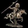 Indianer Figur - Häuptling Reitend Mit Speer -Figurenmodell Geschäft FS21240 Indianer Figur reitend mit Speer 1 1280x1280