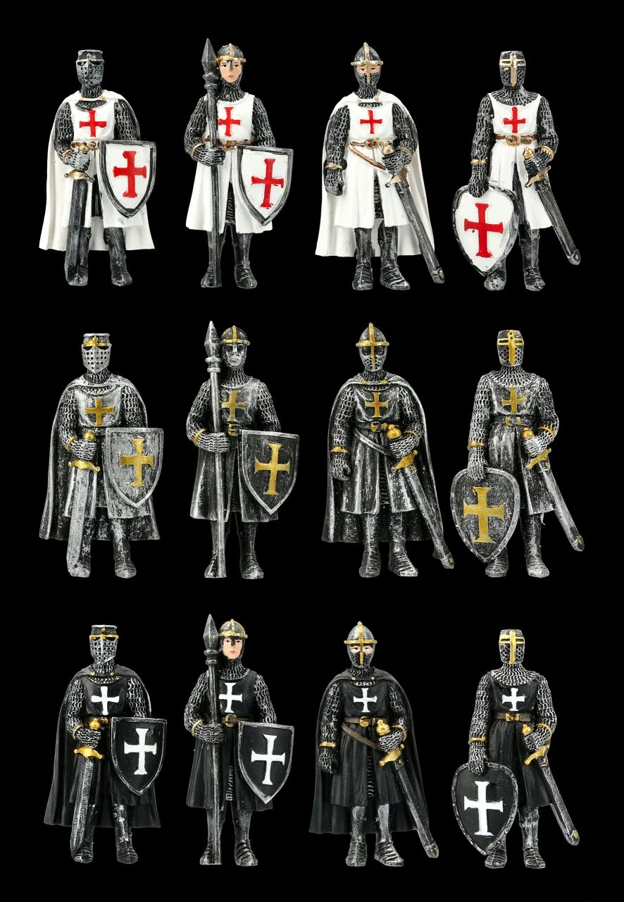 Kühlschrank Magnete - Ritter 12er Set 3 Kühlschrank Magnete - Ritter 12er Set