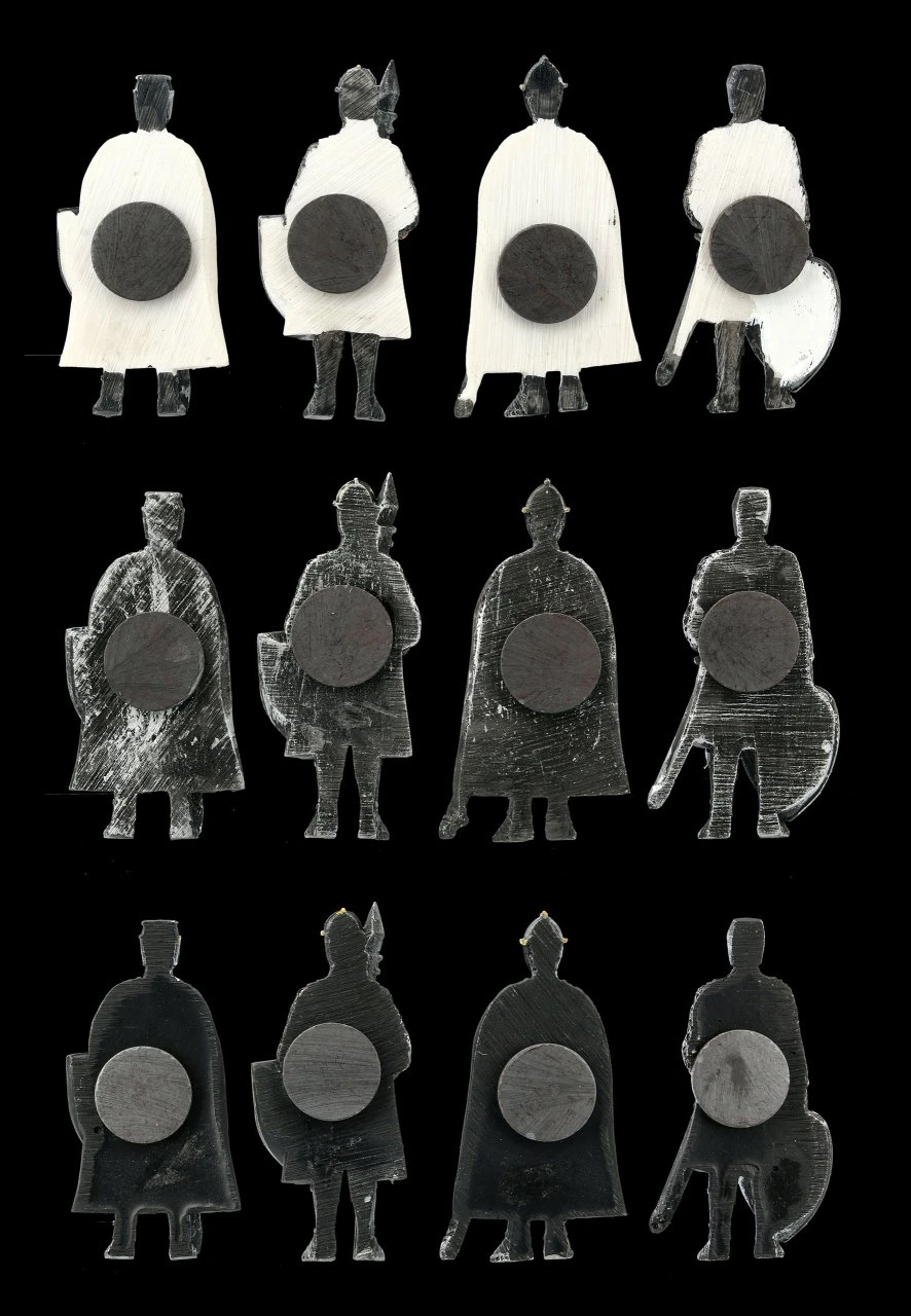 Kühlschrank Magnete - Ritter 12er Set 5 Kühlschrank Magnete - Ritter 12er Set – Bild 3