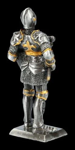 Zinn Ritter Figur Mit Schild Und Axt -Figurenmodell Geschäft FS21447 Zinn Ritter Figur mit Schild und Axt 7 1280x1280