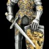Zinn Ritter Figur Mit Schwert Und Löwenschild -Figurenmodell Geschäft FS21448 Zinn Ritter Figur mit Schwert und Loewenschild 1 1280x1280