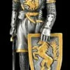 Zinn Ritter Figur Mit Schwert Und Pferdeschild -Figurenmodell Geschäft FS21450 Zinn Ritter Figur mit Schwert und Pferdeschild 1 1280x1280