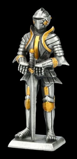 Zinn Ritter Figur Stützt Sich Auf Schwert -Figurenmodell Geschäft FS21453 Zinn Ritter Figur stuetzt sich auf Schwert 2 1280x1280