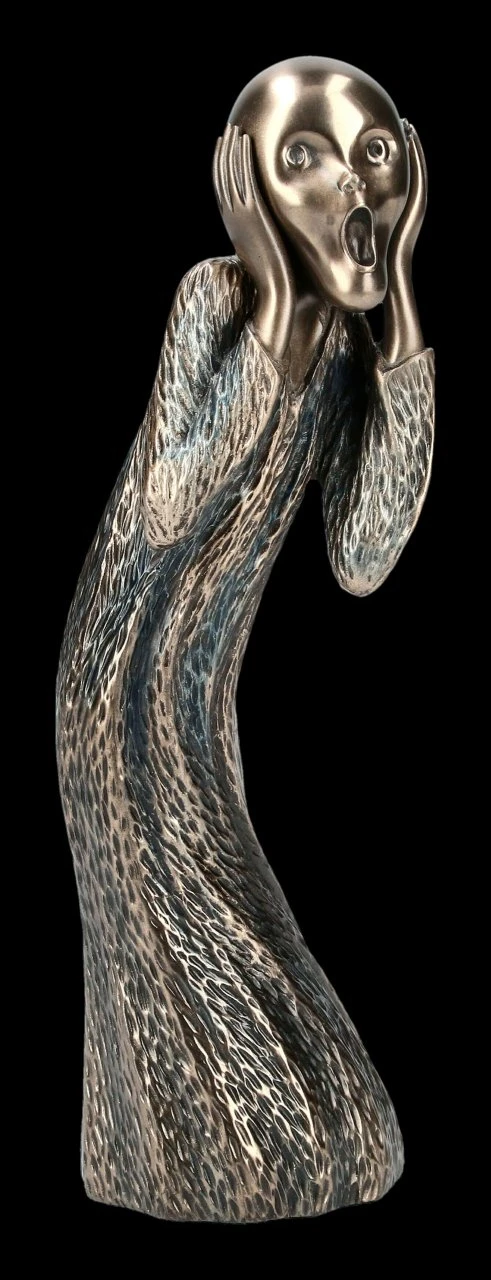 Der Schrei Figur Nach Edvard Munch 4 Der Schrei Figur Nach Edvard Munch – Bild 2