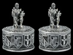 Ritter Schatulle - 2er Set Silberfarben