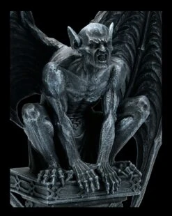 Gargoyle Figur Mit Schwingen Auf Sockel -Figurenmodell Geschäft FS21497 Gargoyle Figur mit Schwingen auf Sockel 8 1280x1280