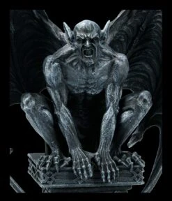Gargoyle Figur Mit Schwingen Auf Sockel -Figurenmodell Geschäft FS21497 Gargoyle Figur mit Schwingen auf Sockel 9 1280x1280