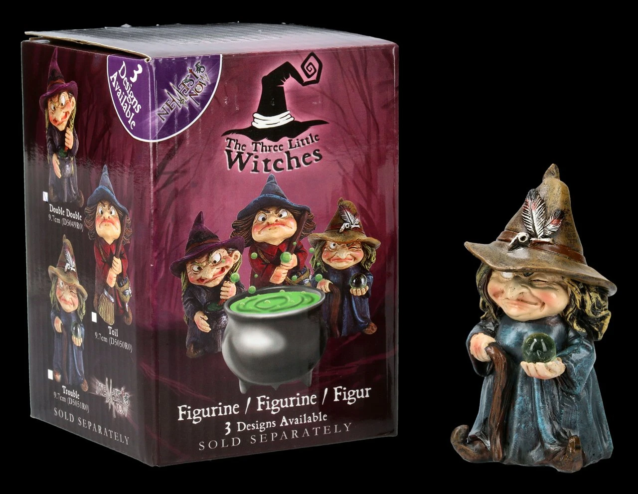 NEMESIS NOW Lustige Hexen Figur - Trouble 4 NEMESIS NOW Lustige Hexen Figur - Trouble – Bild 2