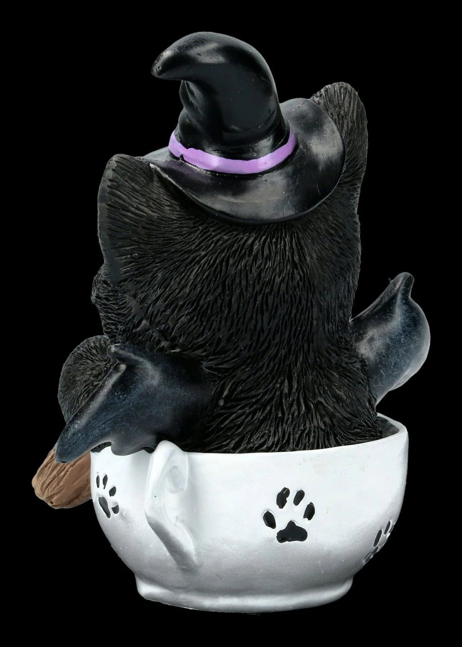 Hexen Katzen Figur - Kit-Tea 6 Hexen Katzen Figur - Kit-Tea – Bild 4