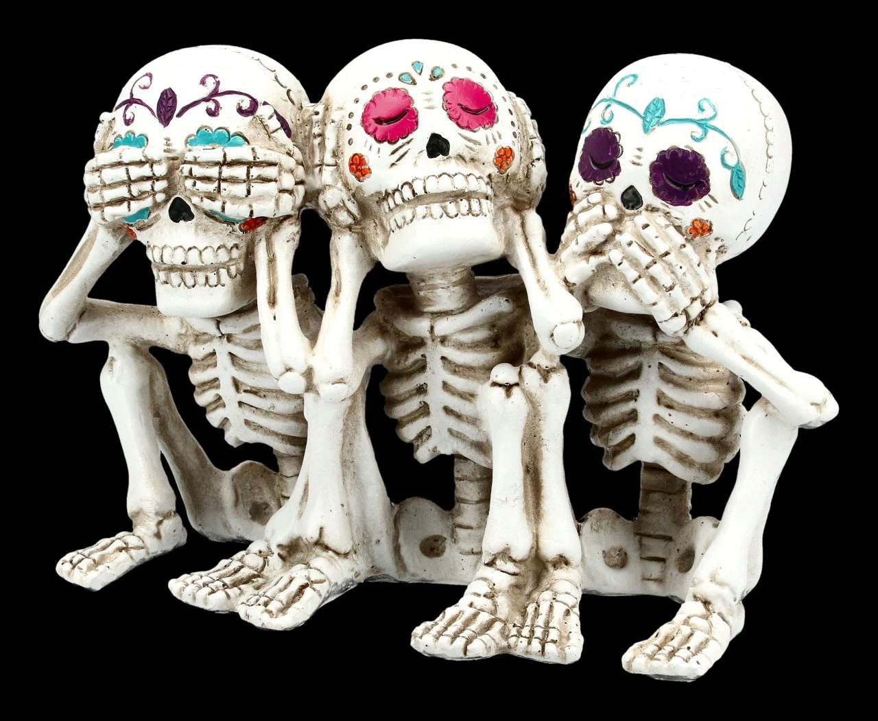 Skelett Figuren Calaveras - Nichts Böses 5 Skelett Figuren Calaveras - Nichts Böses – Bild 3