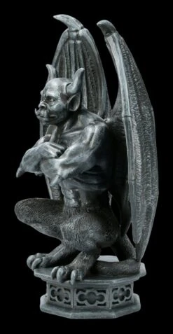Gargoyle Figur - Der Beschützer -Figurenmodell Geschäft FS21625 Gargoyle Figur Sitzend mit verschraenkten Armen 3 1280x1280