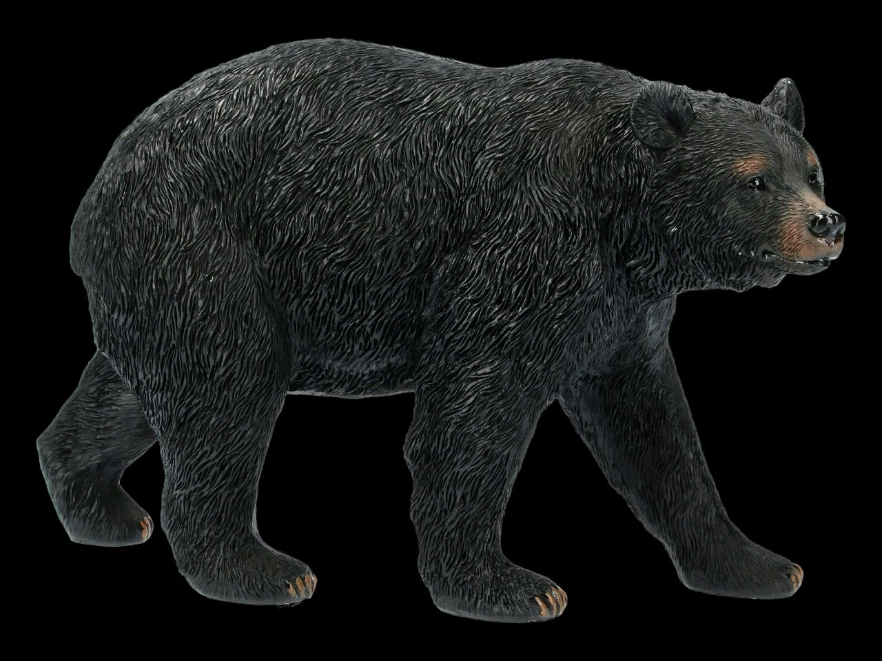 Schwarzbär Figur Gehend 3 Schwarzbär Figur Gehend
