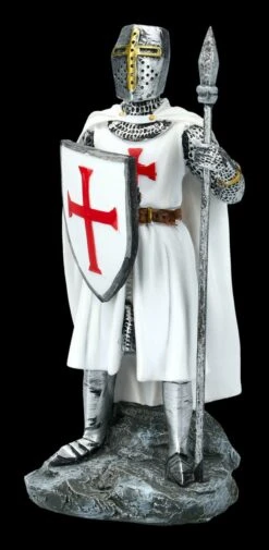 Ritter Figur - Templer Mit Speer Und Schild -Figurenmodell Geschäft FS21726 Ritter Figur Templer mit Speer und Schild 2 1280x1280