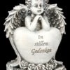 Grab Engel Figur Mit Herz - In Stillem Gedenken -Figurenmodell Geschäft FS21821 Engel Figur mit Herz In stillem Gedenken 1 1280x1280