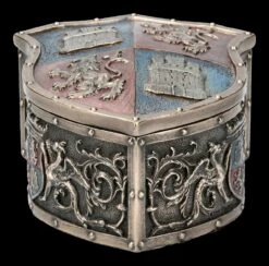 Ritter Schatulle - Löwen Wappen -Figurenmodell Geschäft FS21864 Schatulle Loewen Wappen 2 1280x1280