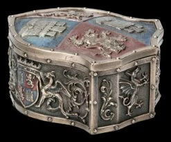 Ritter Schatulle - Löwen Wappen -Figurenmodell Geschäft FS21864 Schatulle Loewen Wappen 5 1280x1280