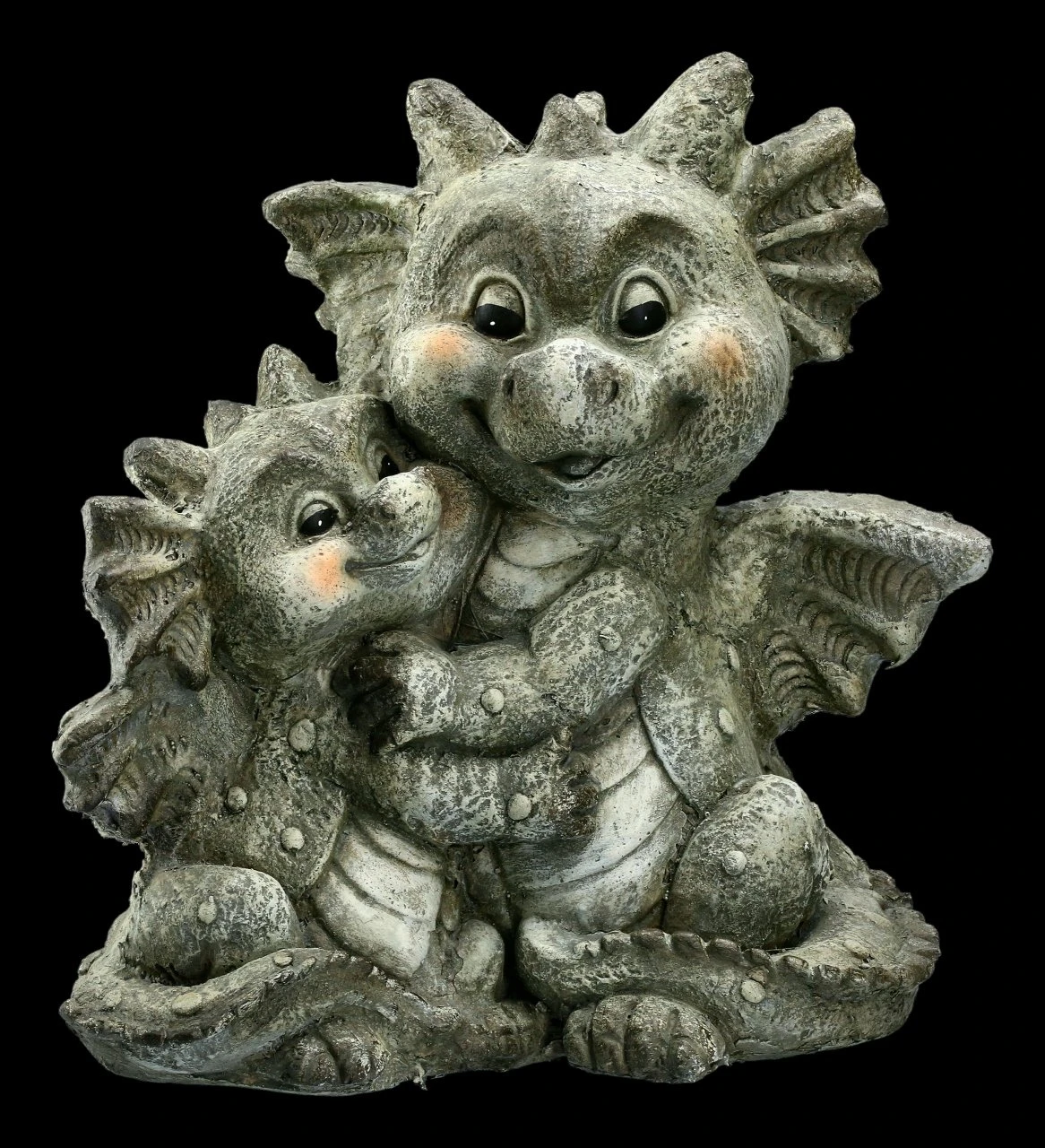 Gartenfigur - Drachen Knuddeln 4 Gartenfigur - Drachen Knuddeln – Bild 2