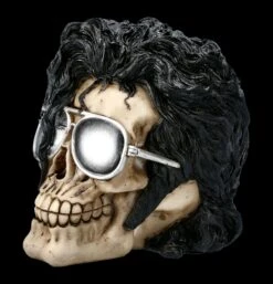 Totenkopf Figur Mit Brille - Bad -Figurenmodell Geschäft FS22472 Totenkopf Figur mit Brille Bad 3 1280x1280