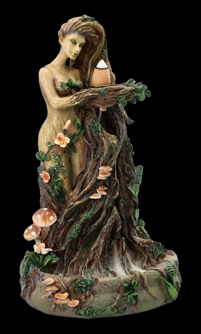 Backflow Räucherhalter - Mutter Erde 4 Backflow Räucherhalter - Mutter Erde – Bild 2