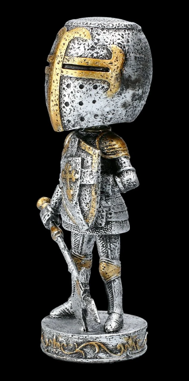 Wackelkopf-Figur - Ritter Mit Axt 5 Wackelkopf-Figur - Ritter Mit Axt – Bild 3