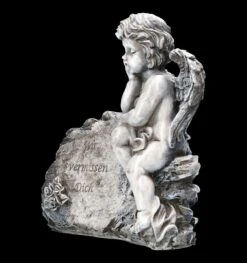 Grabengel Figur Grau - Wir Vermissen Dich -Figurenmodell Geschäft FS22615 Grabengel 3 1280x1280