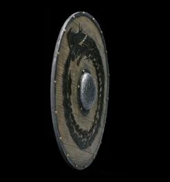 Wandrelief - Wikinger Schild Drache -Figurenmodell Geschäft FS22681 Wandrelief Wikinger Schild Drache 1a 1280x1280