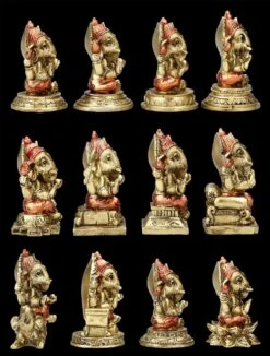 Ganesha Figuren - 12er Set -Figurenmodell Geschäft FS24033 Rechts 1280x1280