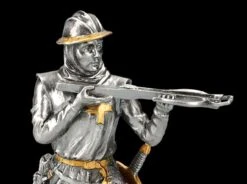 Zinn Figur - Kreuzritter Mit Armbrust -Figurenmodell Geschäft FS24357 Zinn Figur Kreuzritter mit Armbrust 1 1280x1280