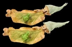 Pixie Kobold Figur - Blätter Bett 2er Set -Figurenmodell Geschäft FS24657 Pixie Kobold Figur Blatter Bett 2er 3 1280x1280