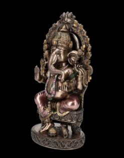 Ganesha Figur Unter Tempelbogen -Figurenmodell Geschäft FS24817 Ganesha Figur unter TEmpelbogen 3 1280x1280