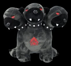 Plüschfigur Kerberos - Dreiköpfiger Hund