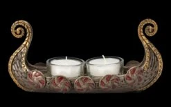 Teelichthalter - Wikinger Schiff Drakkar -Figurenmodell Geschäft FS24879 Teelichthalter Wikinger Schiff Drakkar 1 1280x1280