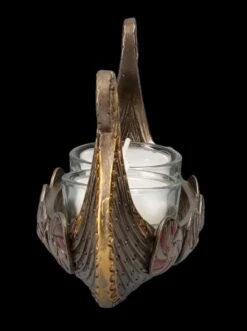 Teelichthalter - Wikinger Schiff Drakkar -Figurenmodell Geschäft FS24879 Teelichthalter Wikinger Schiff Drakkar 8 1280x1280