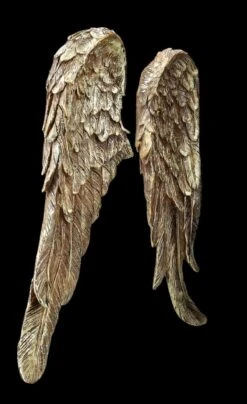 Wanddeko - Engelsflügel Goldfarben -Figurenmodell Geschäft FS25585 Wanddeko Engelsfl gel goldfarben 2 1280x1280