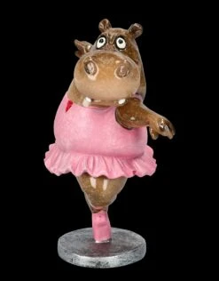 Lustige Nilpferd Figur - Ballerina -Figurenmodell Geschäft FS25586 Lustige Nilpferd Figur Ballerina 1 1280x1280