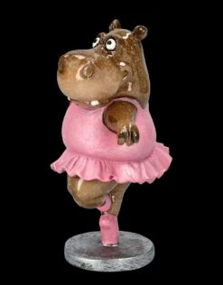 Lustige Nilpferd Figur - Ballerina -Figurenmodell Geschäft FS25586 Lustige Nilpferd Figur Ballerina 2 1280x1280