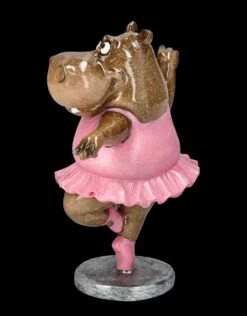 Lustige Nilpferd Figur - Ballerina -Figurenmodell Geschäft FS25586 Lustige Nilpferd Figur Ballerina 3 1280x1280