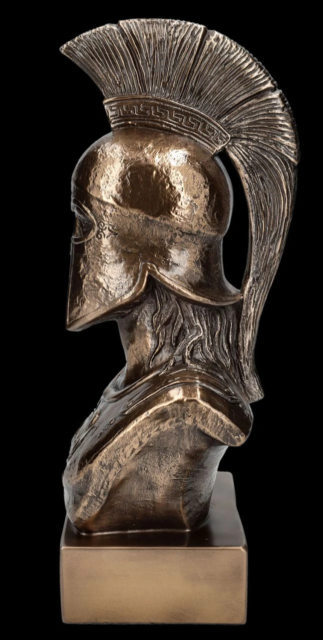 Spartaner Büste Mit Helm 5 Spartaner Büste Mit Helm – Bild 3