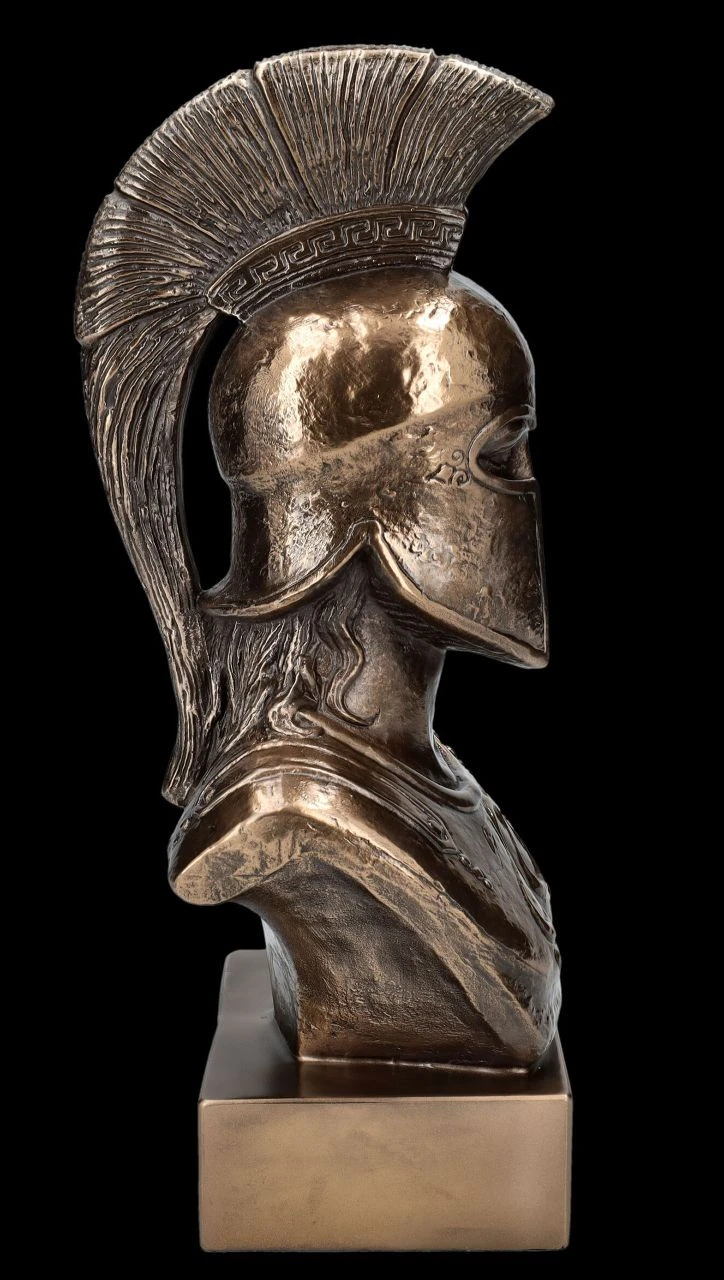 Spartaner Büste Mit Helm 7 Spartaner Büste Mit Helm – Bild 5